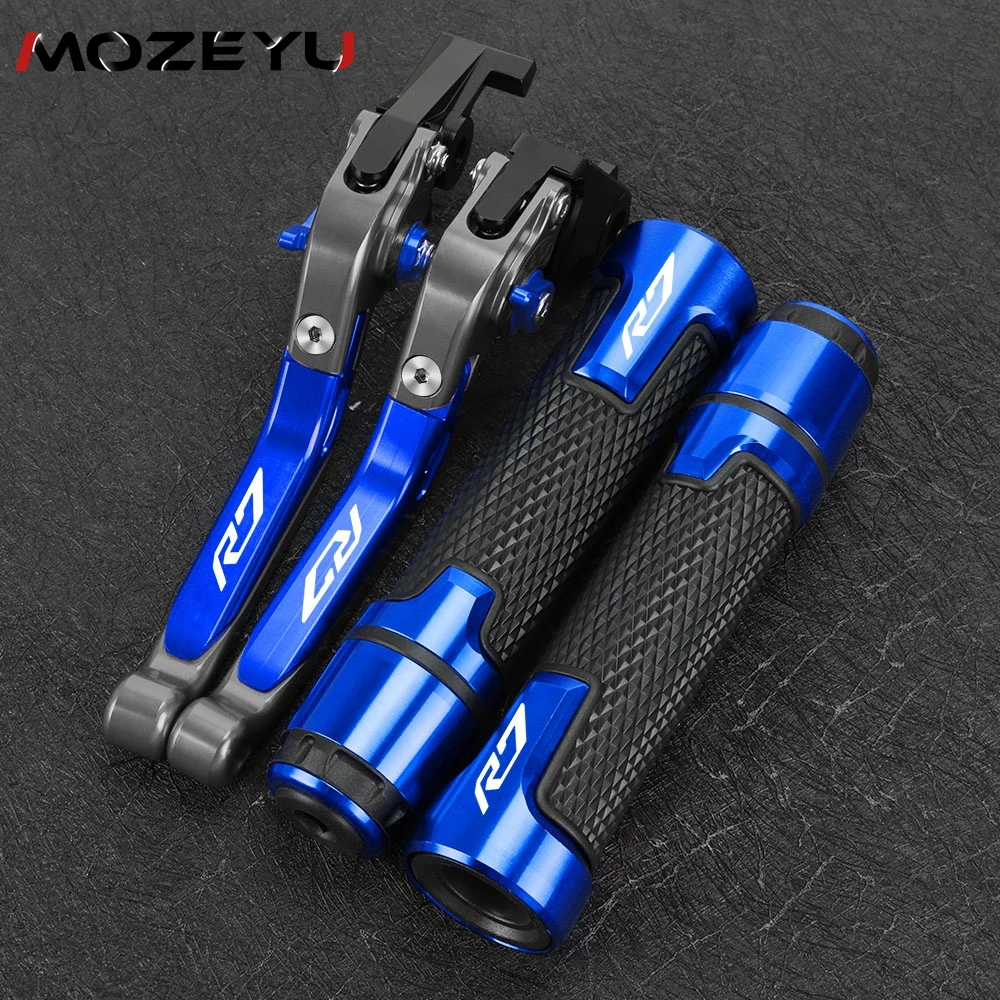 Motorcycle Accessories For YAMAHA R7 2021 2022 2023 2024 YZF R 7 YZFR7 Brake Clutch Levers Handlebar Grip Handles bar Hand Grips