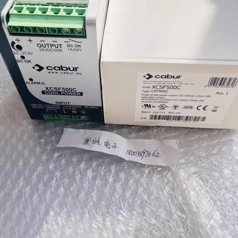 CABUR-Alimentation à découpage, XCSF500C, XCSG500C, XCSW12/s, XCSW24/s