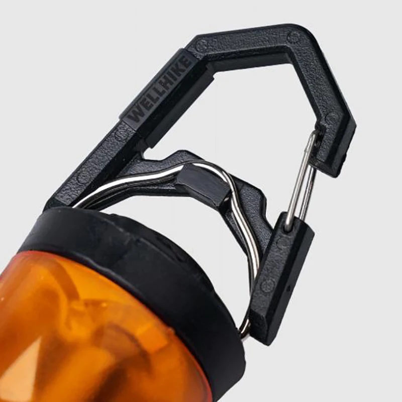 خيمة مصباح معلق هوك ABS GZ ضوء شماعات حلقة تسلق فانوس التخييم معلقة الربيع مشبك للتخييم في الهواء الطلق الصيد