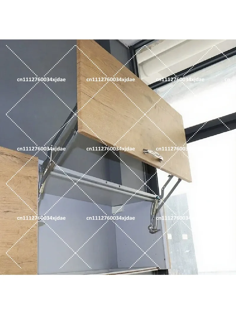 Pneumatic Hydraulic Lift Door Support for Kitchen Cabinet Microwave Vertical Lift