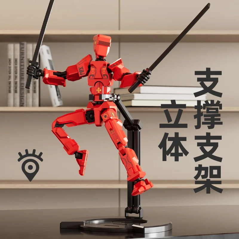 ตุ๊กตาข้อต่อ T13 1 ชิ้น แบบขยับได้ ประกอบเอง ของเล่นพิมพ์ 3 มิติ แอคชั่นฟิกเกอร์ สำหรับการเคลื่อนไหวแบบสต็อปโมชั่น ของขวัญ