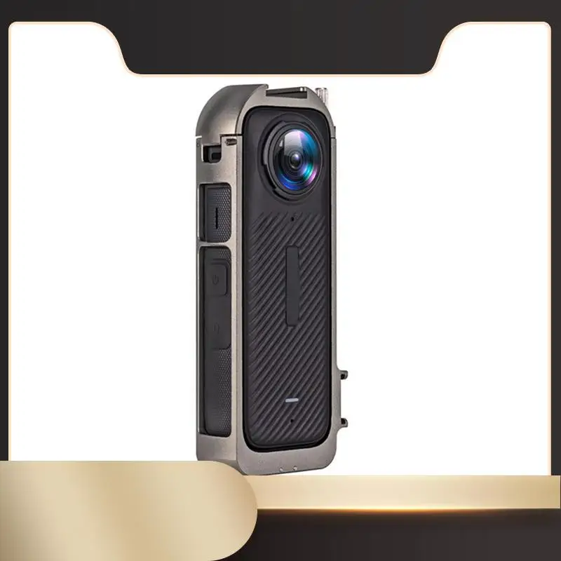 

Безель камеры для Insta360 X4, металлический ободок, панорамная спортивная камера, клетка расширения, алюминиевый ободок, аксессуары-N36R