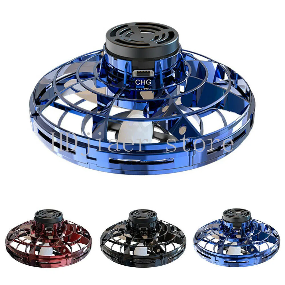 Induction Flying Toy Free Route Spinning Gyro Creative Hovering Flying Spinner Children Outdoor Creative Toy Gift