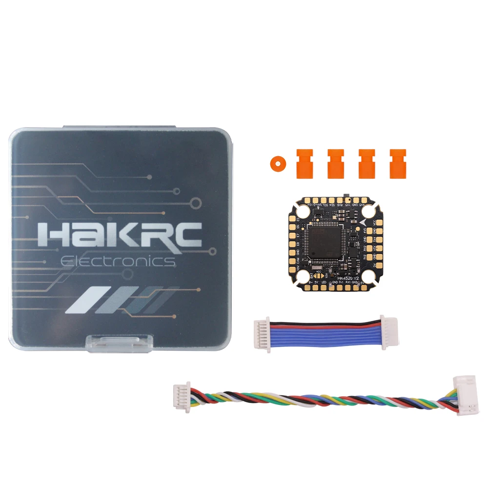 

Mini FPV Flight Controller Dual BEC 2S-6S 8-way Motor Signal Output With DJI Sky Straight Socket FC For RC Racing Drone F4520V2
