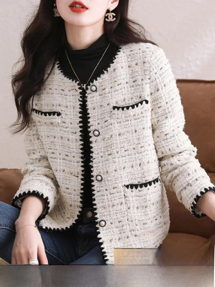 Spring Autumn Winter Short Quilted Jacket Women's Fashion 2026 New Popular Style Elegant Top Small Size Elegant Coat