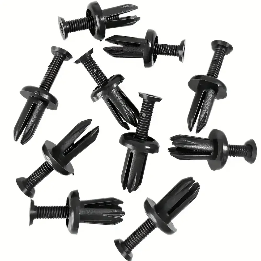 

20/100PC Wheel Arch Mud Spat Push Rivet Plastic Clips Land Rover Durable Auto Fastener For Secure Attachment Easy Installation