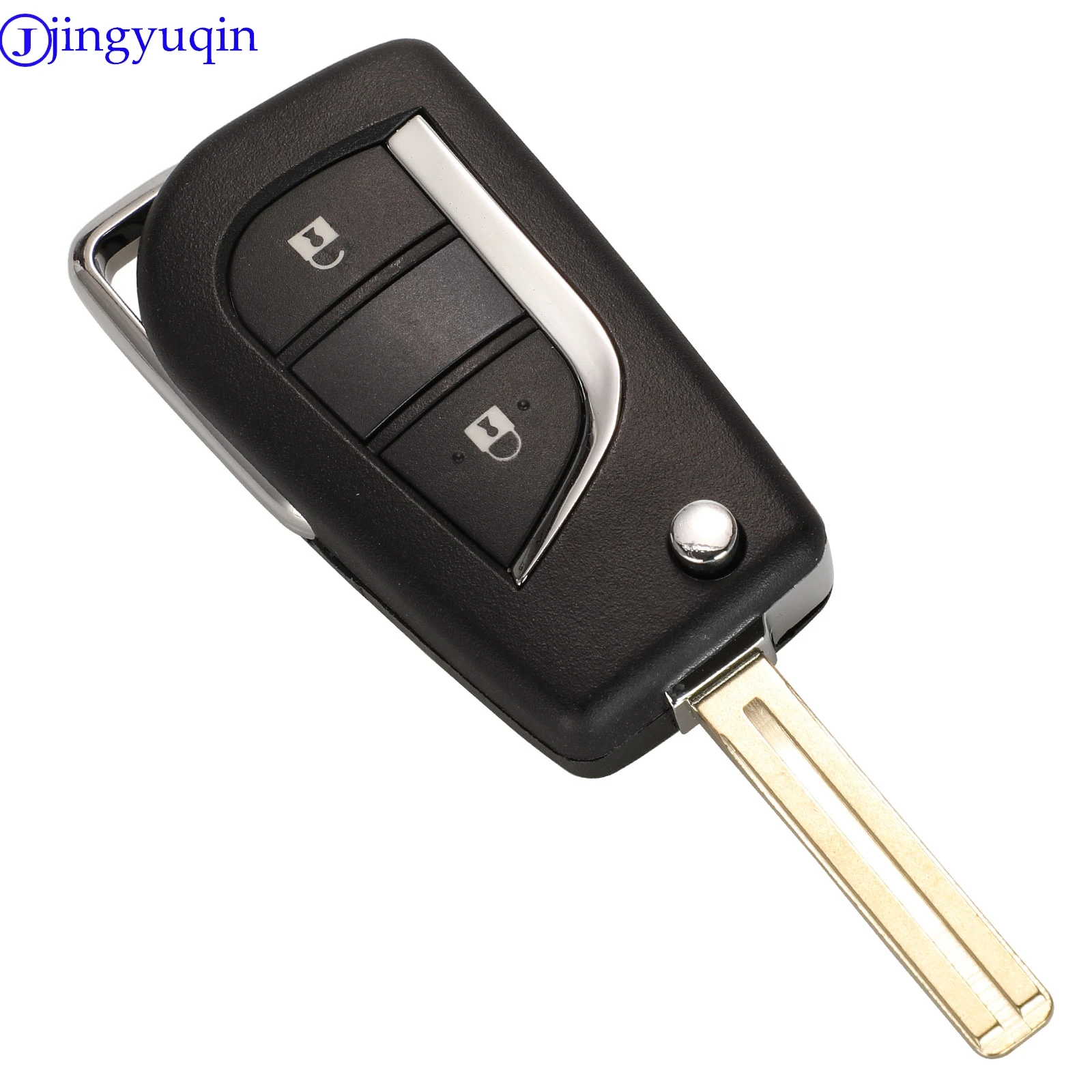 Jingyuqin New Remote Control Toy48 Blade Smart Car Key Fob 315MHz For Toyota Carola Vios Rav4 Reiz Camry Highlander Yaris E'Z