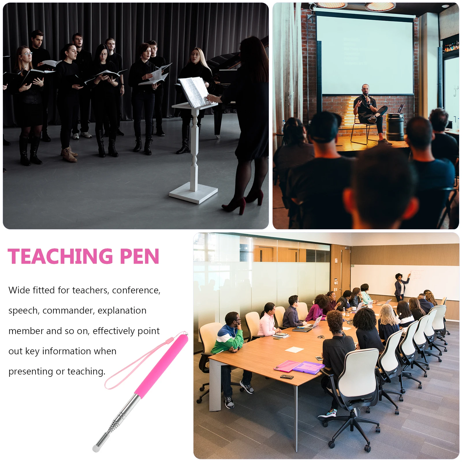 

Whiteboard Pointer 1m ange Capacitive Extendable Teacher Stick Classroom Supplies Teaching Tools stick