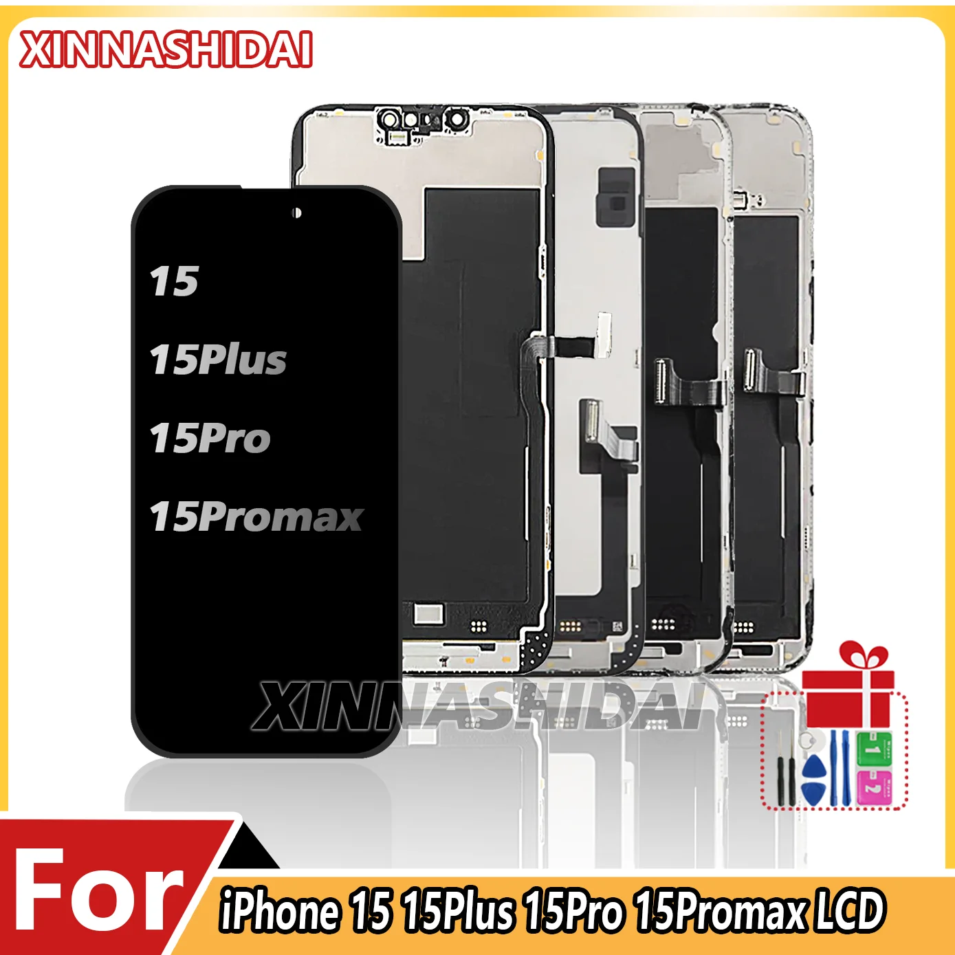 New Display For iPhone 15 Plus Incell LCD Screen Touch Display Replacement Assembly For iphone 15 LCD