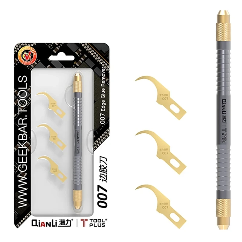 Qianli 012 سكين إزالة الغراء متعدد الوظائف، وحدة المعالجة المركزية IC الغراء نظيفة رقيقة الباردة شفرة، Logicboard BGA صيانة كشط حدق 009 008 007
