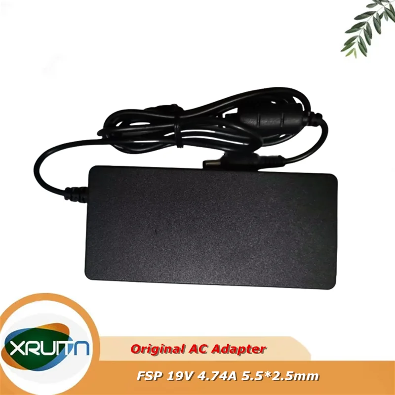 

Original FSP FSP090-ABCN2 AC Switching Power Adapter 19V 4.74A Charger 90W Laptop Power Supply 5.5*2.5mm