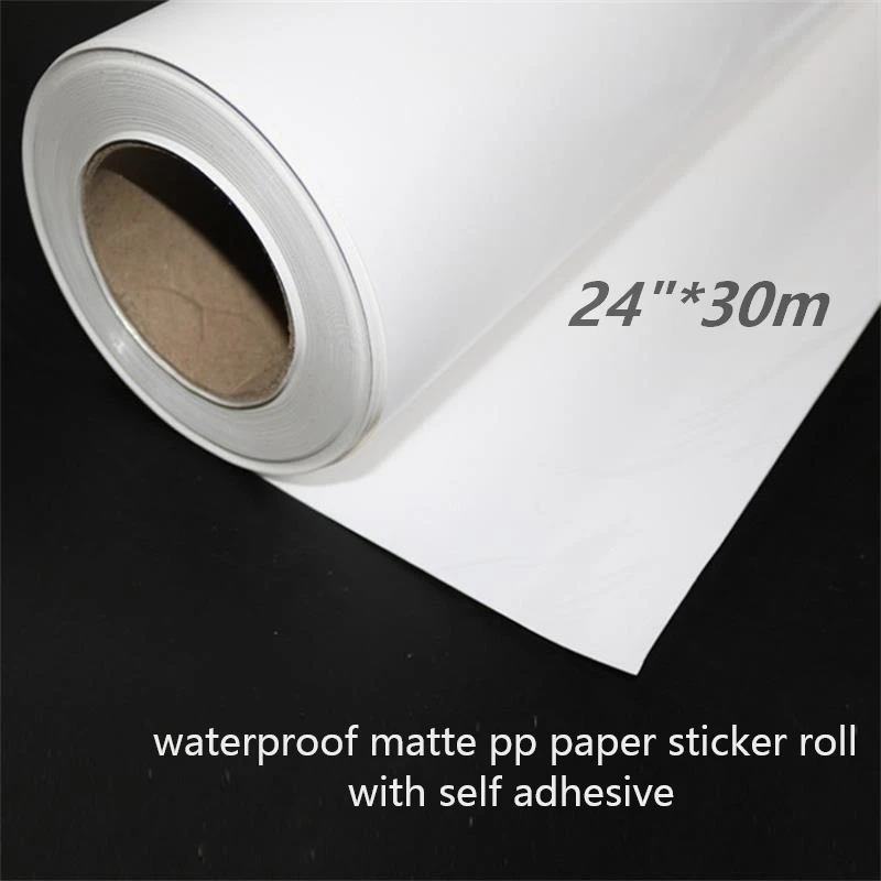 RCDEPOT1 1 x 24 Inch x 100ft Matte Photo Peel Stickers Paper Roll: A Comprehensive Review for DIY, School, and Printing Projects
