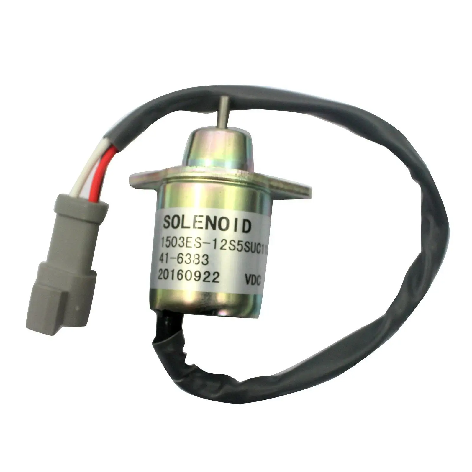 

12V Fuel ShutOff Solenoid,1503ES-12S5SUC11S SA-4920 129486-77952 41-6383 42-0100 Fuel Pump Solenoid Valve