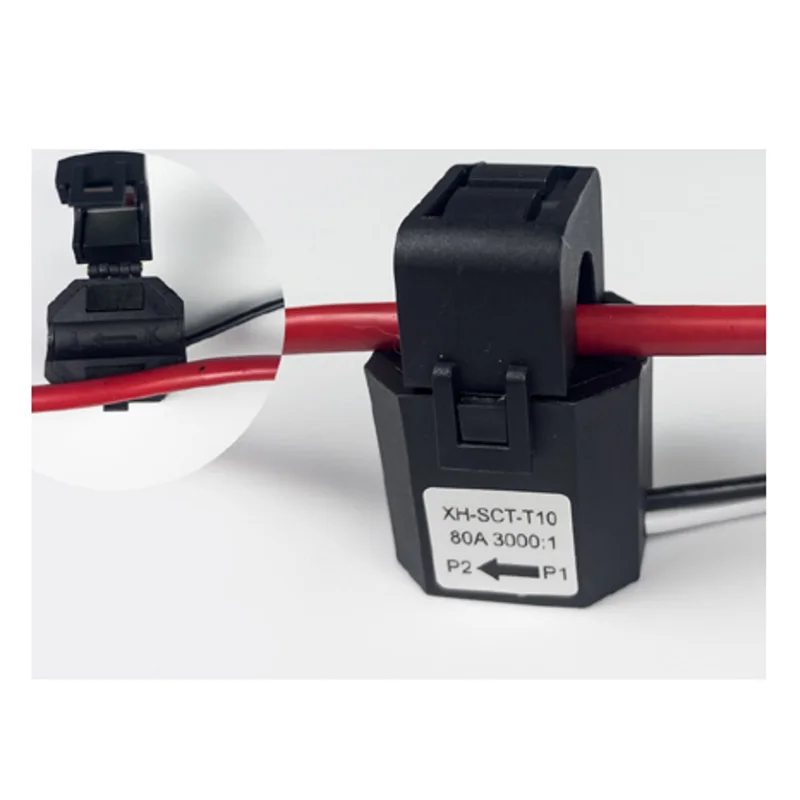 -A96Z Tuya Smart Wifi 3 Phase Energy Monitor With 80A Clamp CT Bidirectionl App Monitor Power Consumed&Electricity Statistics