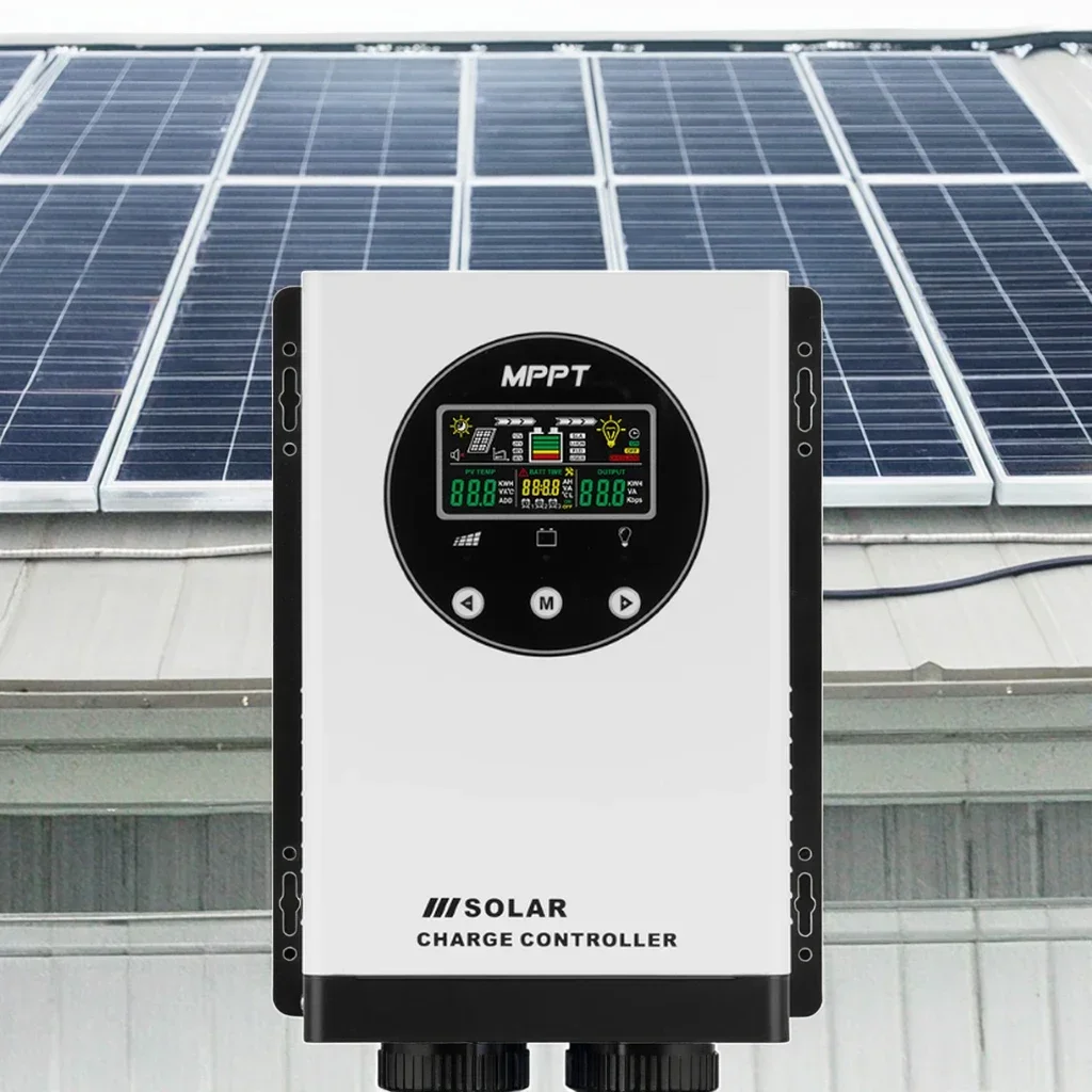 

GT Solar MPK7 100A Auto MPPT Solar Charge Controller 12V/24V/48V Solar Tracking Control System LCD Display Rated