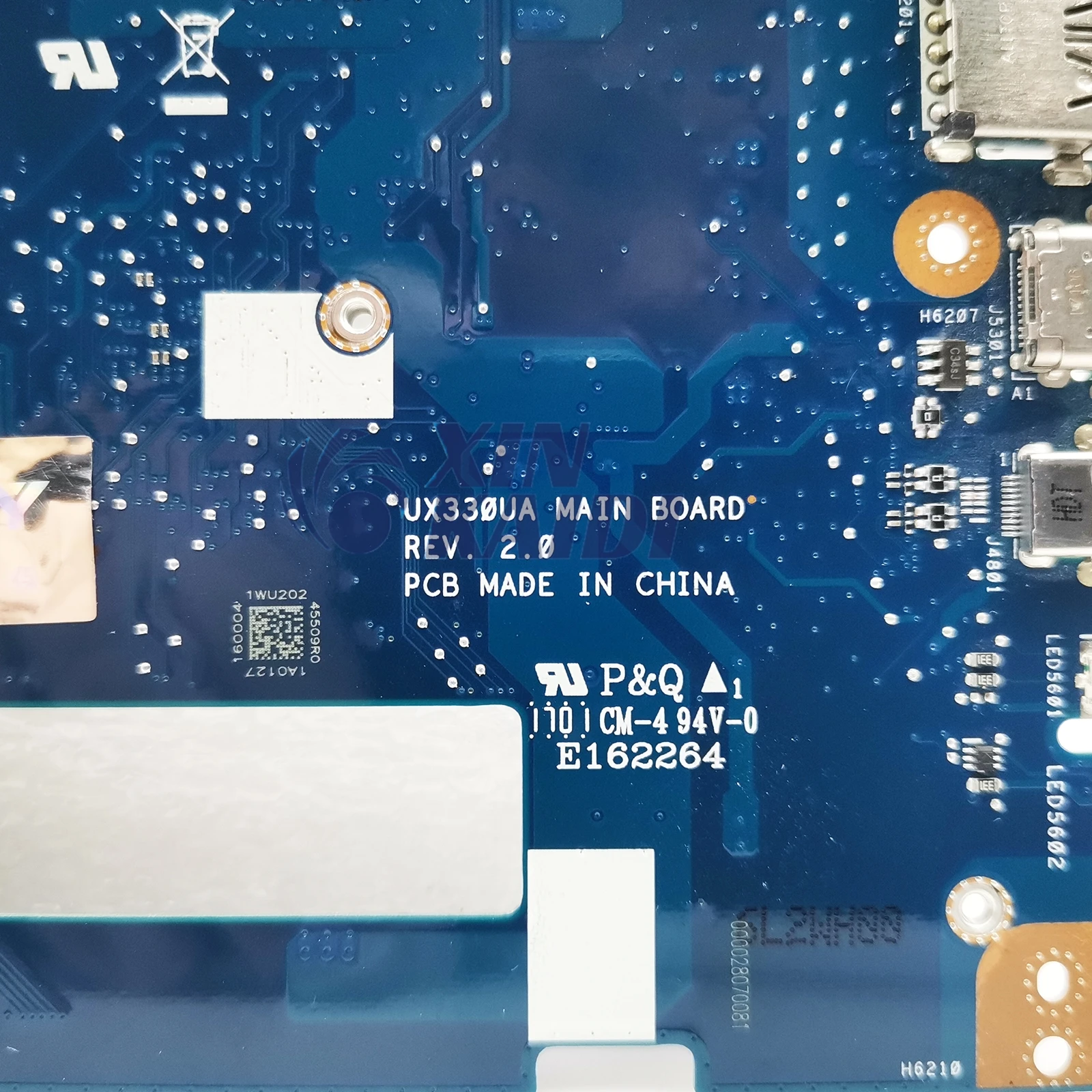 Imagem -05 - Placa-mãe para Asus Zenbook Ux330ua Ux330uar U3000u i3 i5 i7 6th 7th 8th Gen 4gb 8gb Ram 100 Testado