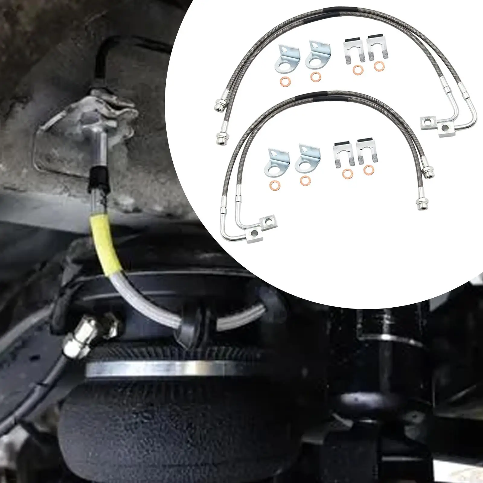 

Тормозные магистрали 89716, автомобильные аксессуары для Jeep Wrangler JK 2007-2018 гг.