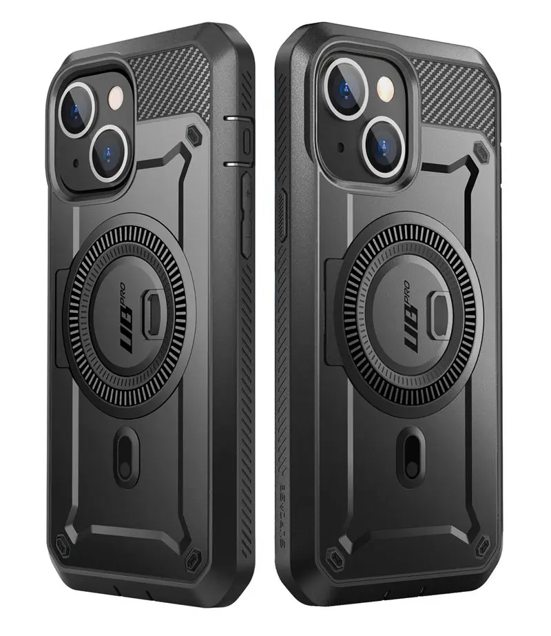 SUPCASE for iPhone 15/14/13 Case 6.1 inch 2023 UB Pro Mag Full Body Rugged Case Cover with Built-in Screen Protector
