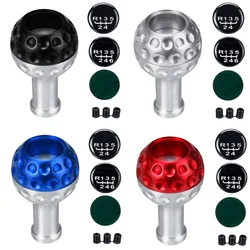 Perilla de cambio de marchas de aluminio, 4 colores, 5 y 6 velocidades, con adaptadores de 8/10/12mm, Universal, para VW Scirocco, Jetta, pelota de Golf