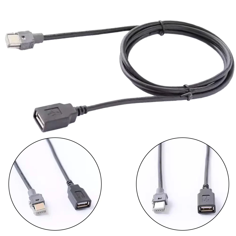 Car Audio Connection 100CM Aux Audio Input Car CD Host Connector 100CM Length Host Installation Location For 307