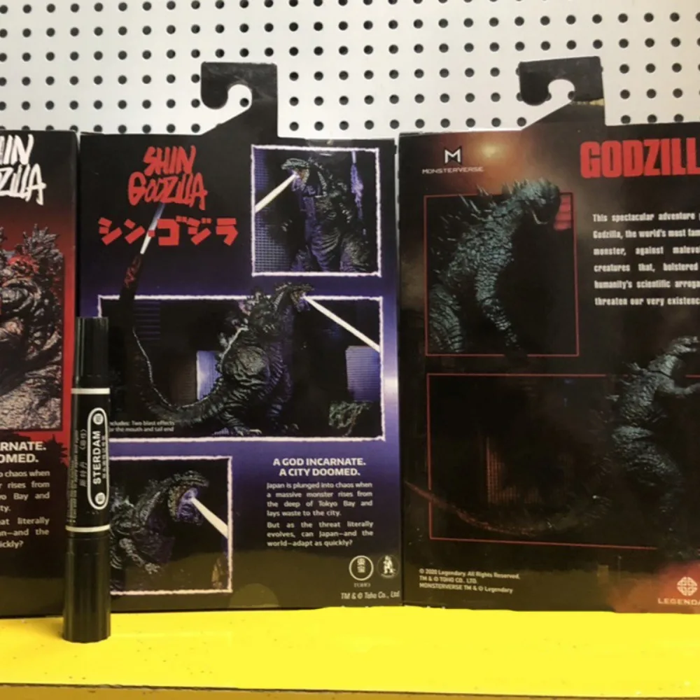 Genuine New Nuclear Godzilla Action Figures 2016 Movie Limited Edition Peripherals Movable Reduction Desktop Ornament Garage Kit