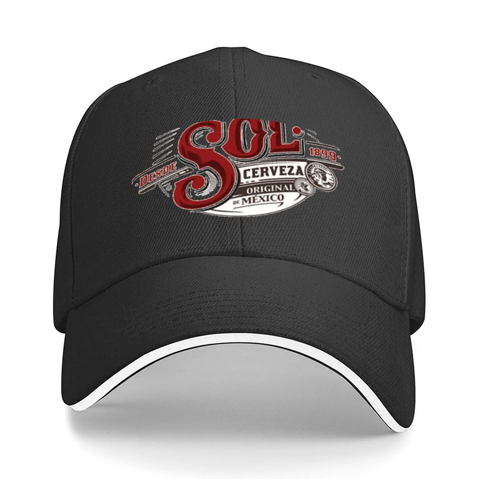 Gorra de béisbol Cerveza Sol, sombrero de invierno, gorra de marinero de Hip Hop para hombres, sombrero duro para mujeres y hombres