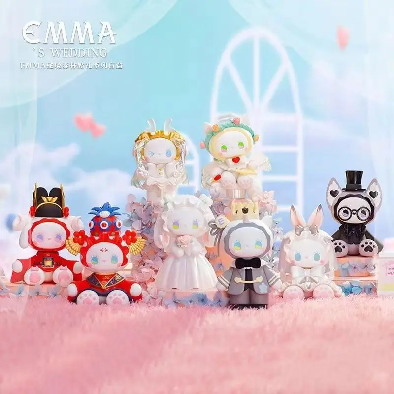 

Emma Blind Box Figure - Secret Forest Wedding Trendy Doll Handmade Decorative Toy for Girls Cute Creative Gift for Kids