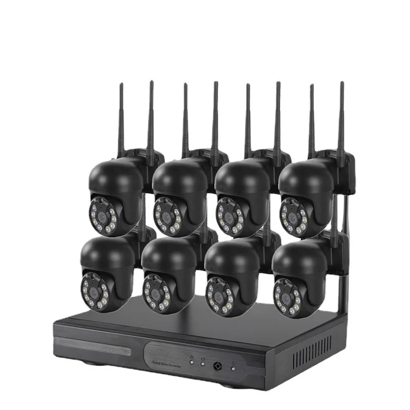 Bewakingscamera, binnen- en buitendeur commercieel