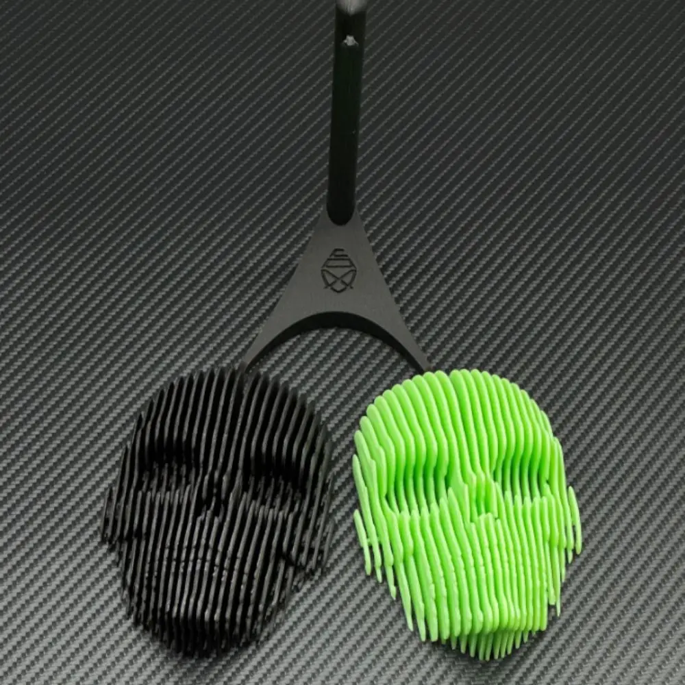 New 3D Printing Skulls Creative Luminous Prank Ornament Glowing Quantum Skull Halloween Decoration