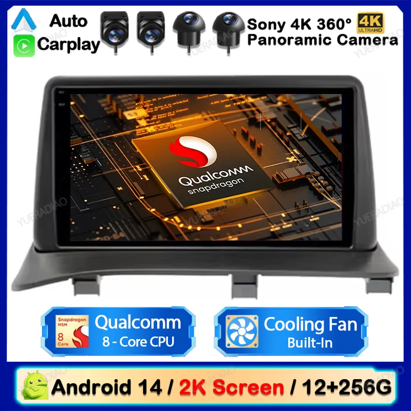 Android 14 Car Radio For Mitsubishi Delica 4 1994 - 2007 Multimedia Video Player NAVI GPS 4G WIFI Carplay Auto Head Unit QLED BT