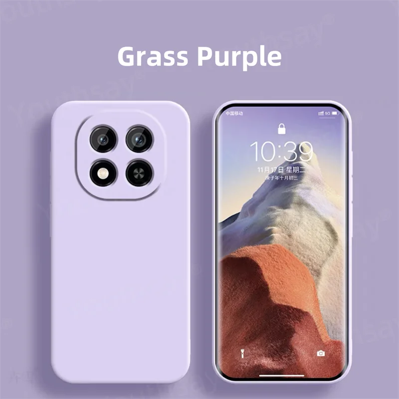 Für Redmi Note 15 Hülle Redmi Note 15 Pro Plus Cover Funda Coque Original Flüssigsilikon Weiche TPU Handyhülle Redmi Note 15 4G 5G