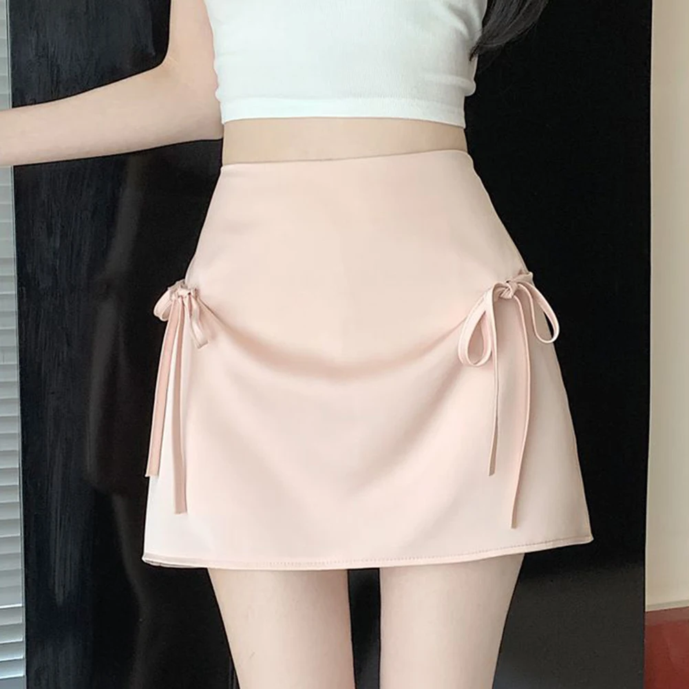 

Everyday Style A-Line Skirt Boho Pink Vacation Skirt Casual Outfit For Daily Wear New Style Design No Elasticity
