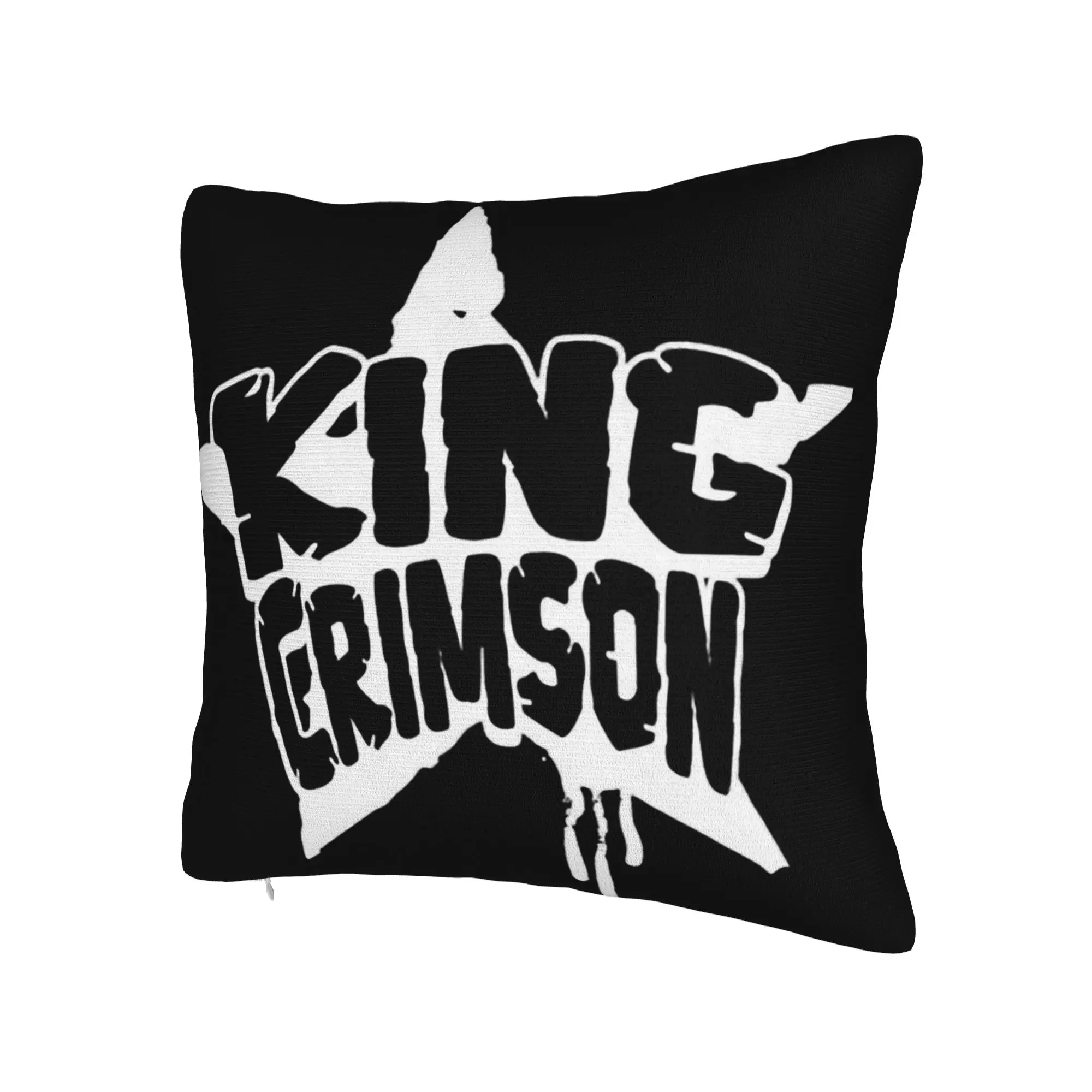 Decorative Pillow Cover King Crimson Rock Band Merch Home  Pillow Case Cover Square Multi-Size