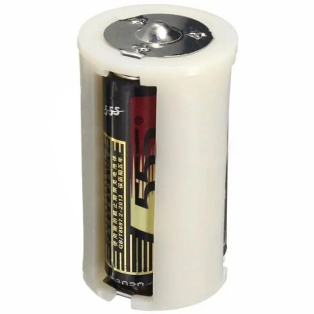 

To D Size Plastic Batteries Holder Batteries Box Battery Converter Battery Conversion Box Battery Switcher Battery Adapter Case
