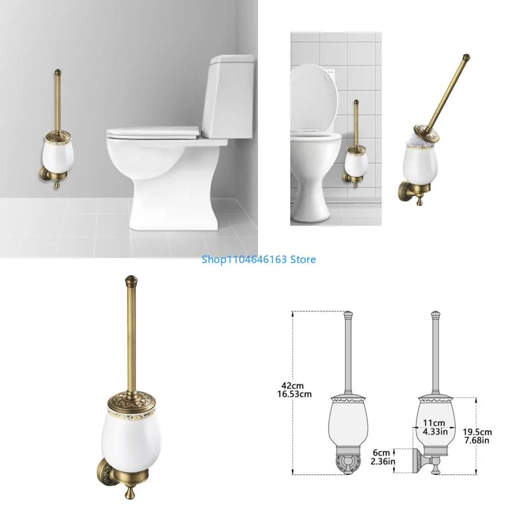 

Подставка для ванной комнаты декоративная латунная туалетная стенда простая установка для домов