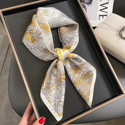 100% Silk Scarf Women Kerchief elegant Luxury High Quality Square Fashion Female Neckerchief Shawl Wraps Hijab Bandana Scarves