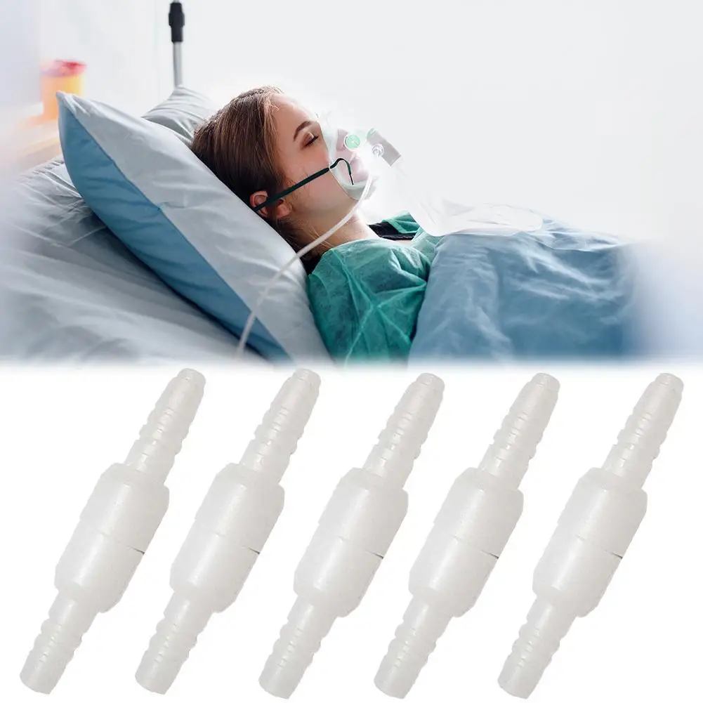 

1/5PCS Disposable Nasal Tube Connector Tubing Swivel Portable Hose Cannula Fitting Comfort Oxygen Tubing Swivel Connector