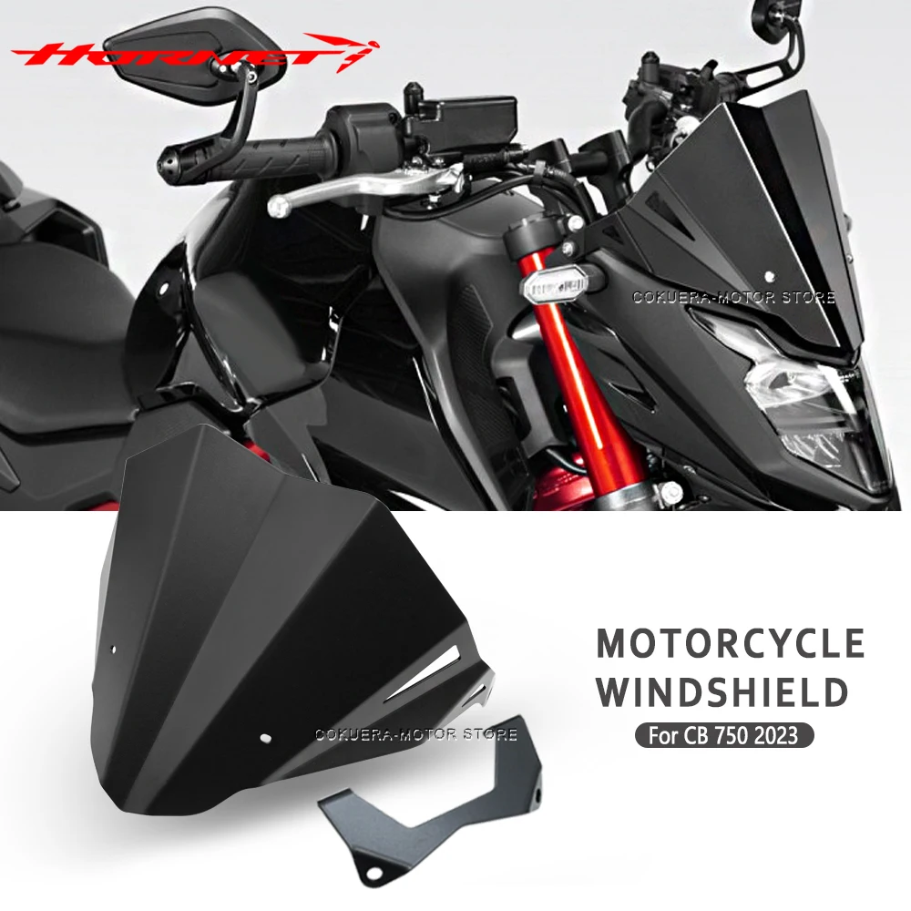 

For Honda CB750 HORNET 2023 Motorcycle Accessories Windshield Wind Screen Shield Deflector Protector Cover