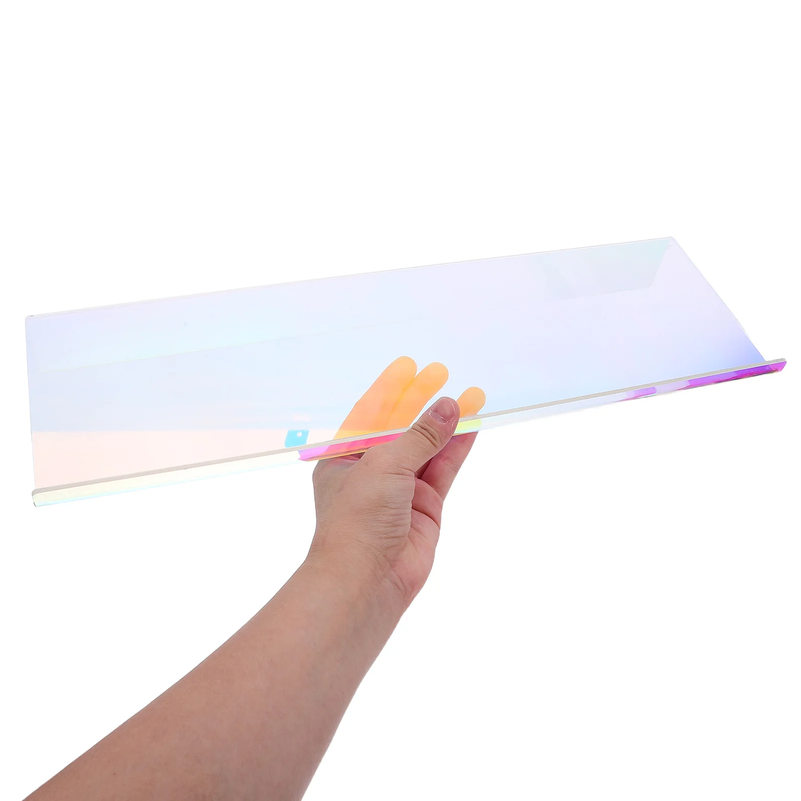 

Keyboard Riser: Clear Acrylic Tilted Stand For Desk Ergonomic Portable Lightweight Holder Universal Fit Office Home Gaming Setup