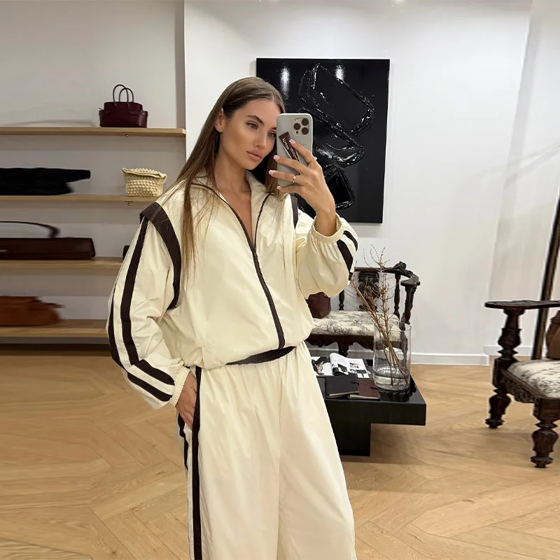 

Jackets Women Patchwork Baseball Coat Elastic Waist BF Retro autumn Student Ulzzang Basic Leisure Fashion Young Ins Hot Sale