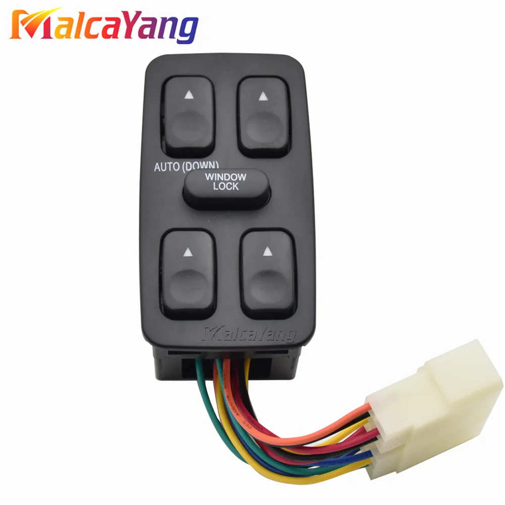 93570-28001 9357028001 Front Left Driver Side Electric Power Master Window Switch For 1992 1993 1994 Hyundai Elantra Galloper