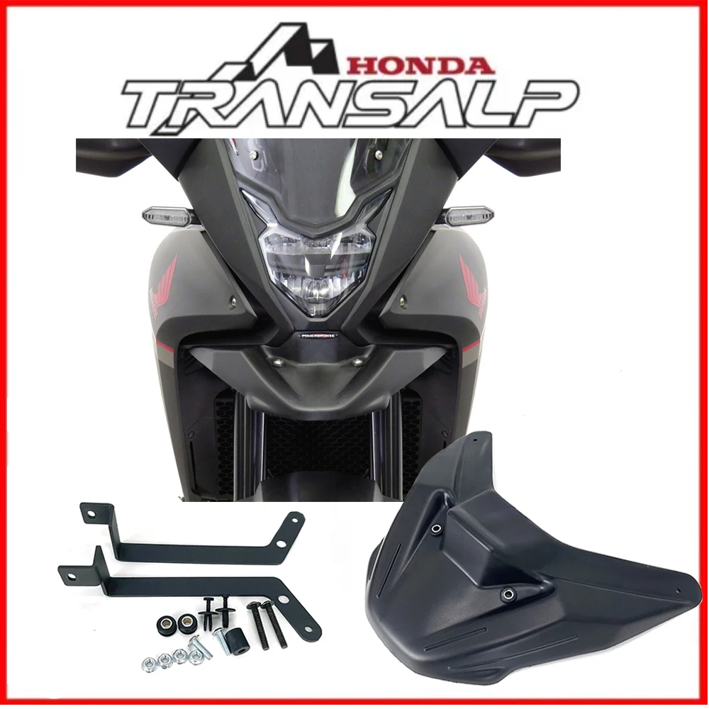 

Mudguard Beak Cowl Extension Headlight Bottom Bracket Mount Holder Power for Honda XL750 TRANSALP 2023 2024 Motorcycle Accessor