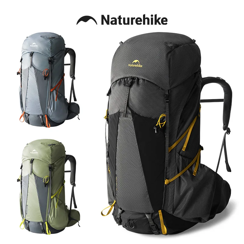 

Рюкзак Naturehike 35L/65L для альпинизма и туризма, большой вместимости, для походов, кемпинга и альпинизма, с дождевиком