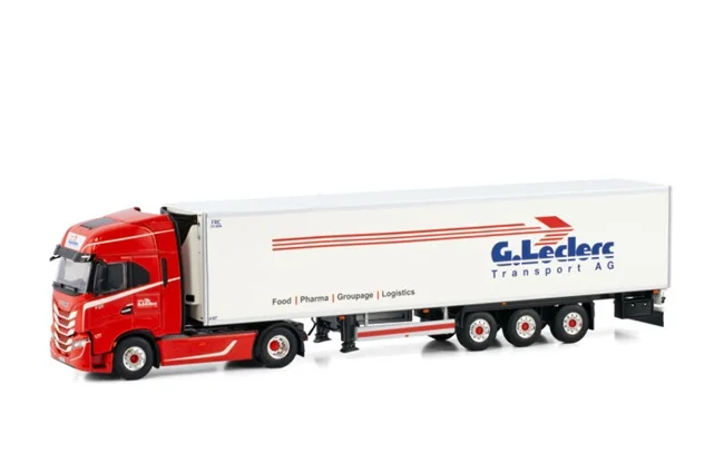 

Alloy Model Gift WSI 1:50 Scale IVECO S-WAY 4X2 Axle Refrigerated,Cold Chain Container Delivery Truck Diecast Toy Model 01-4115