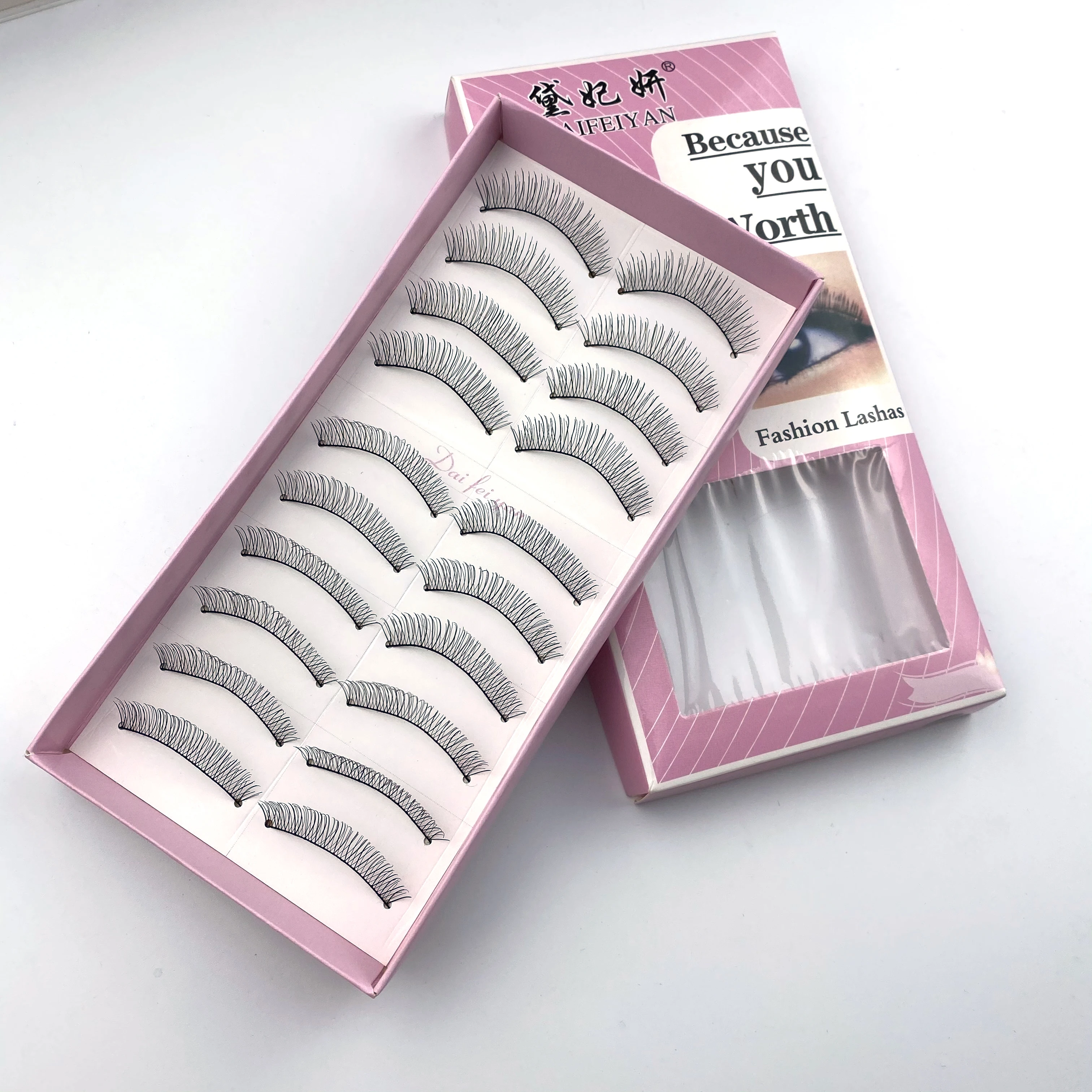 False Eyelashes 3D Mink Lashes Natural Dramatic Volume Fake Lashes Makeup Eyelash Extension Silk Eyelashes