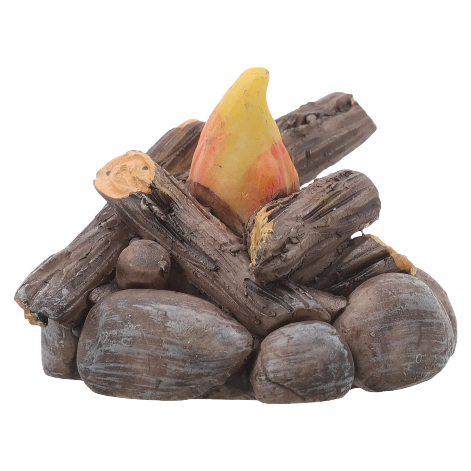 

Miniature Bonfire Model Fake Campfire Ornament Mini Bonfire Decoration Dollhouse Miniature Fire resin bonfire