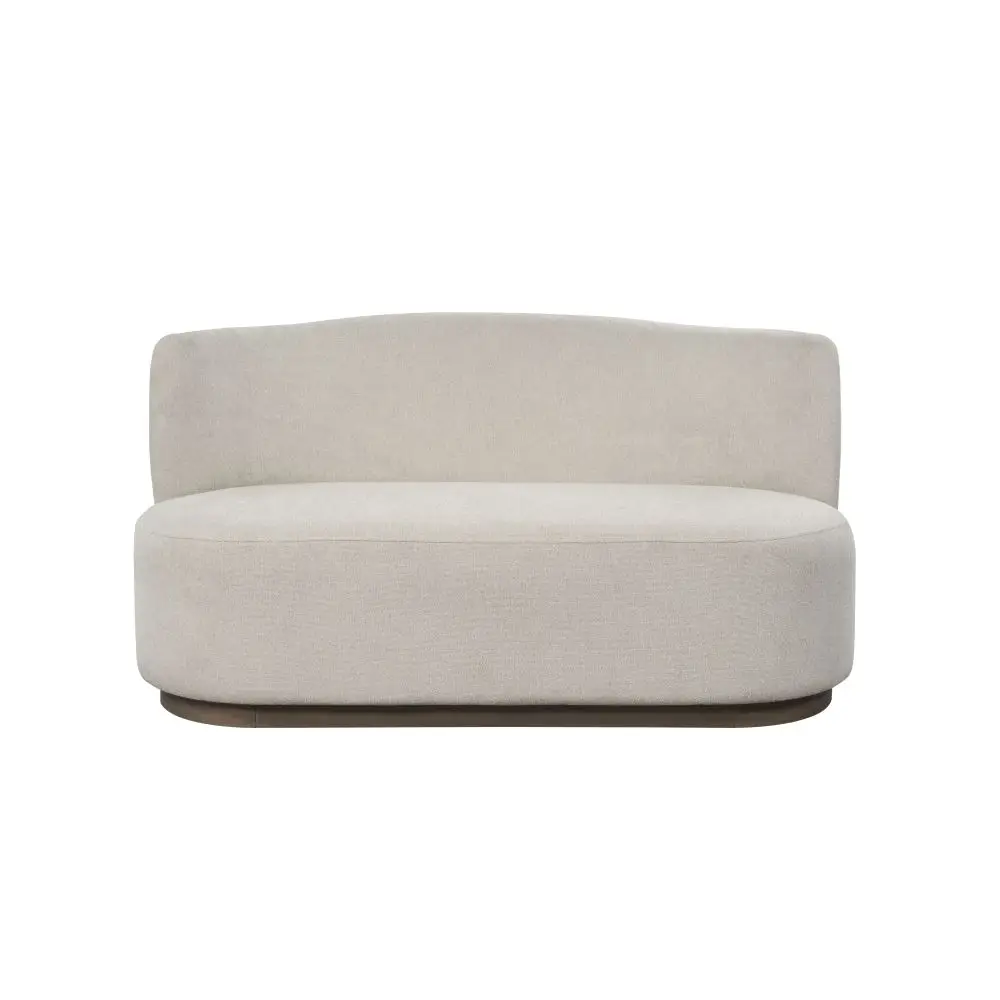 

Cocoa and Ivory Banquette single sofa chair, chairs living room