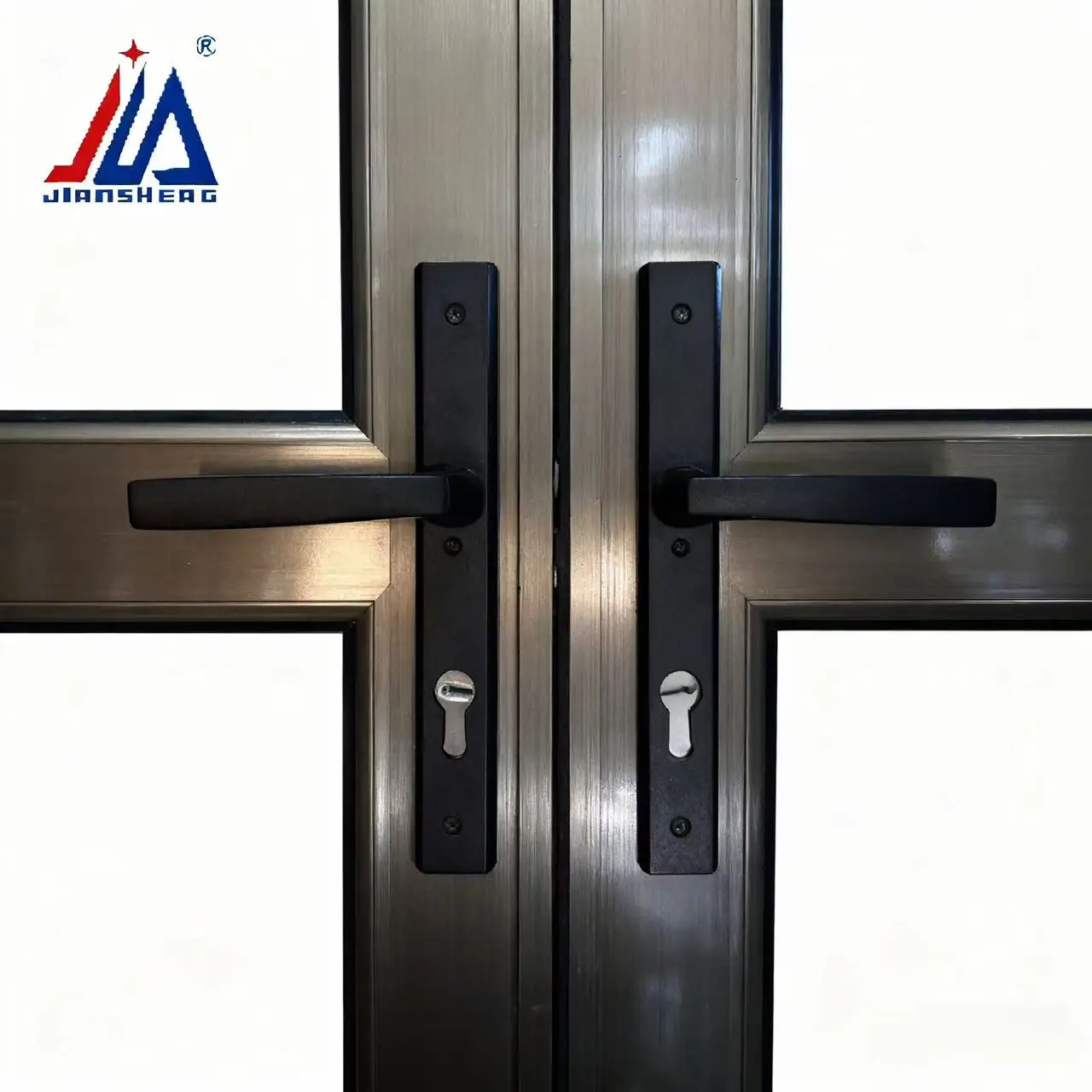 

Сверхмощный врезной дверной замок, безопасная одноточечная ручка для балкона, патио, алюминиевый сплав и пластиковые стальные двери