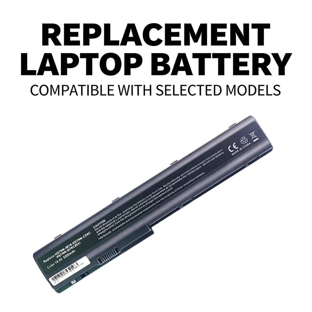 GA08 Laptop Battery 14.4V For HP Pavilion DV7‑1000 DV7‑2000 DV7‑3000 DV8‑1000 HDX X18 HSTNN‑OB75 480385‑001