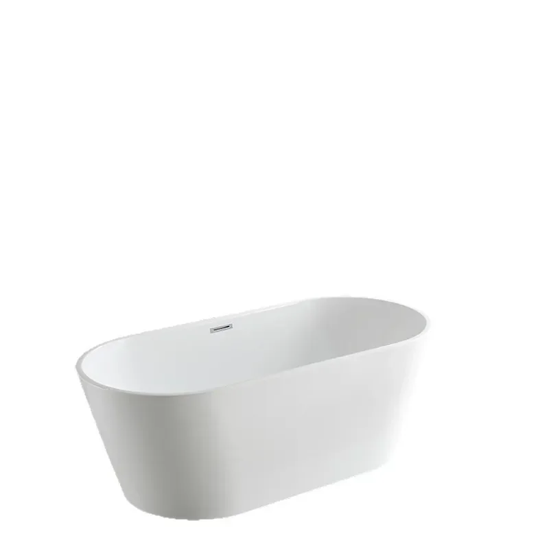 

Integrated Acrylic Bathtub for Hotel B & B Bathtub Independent Small Apartment Bathroom Bathtub